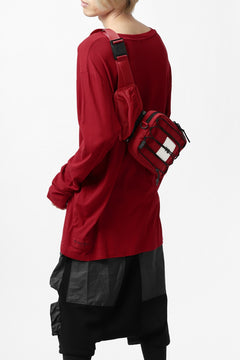 画像をギャラリービューアに読み込む, Y-3 Yohji Yamamoto 3WAY SLING BAG / CORDURA® NYLON (SCARLET)