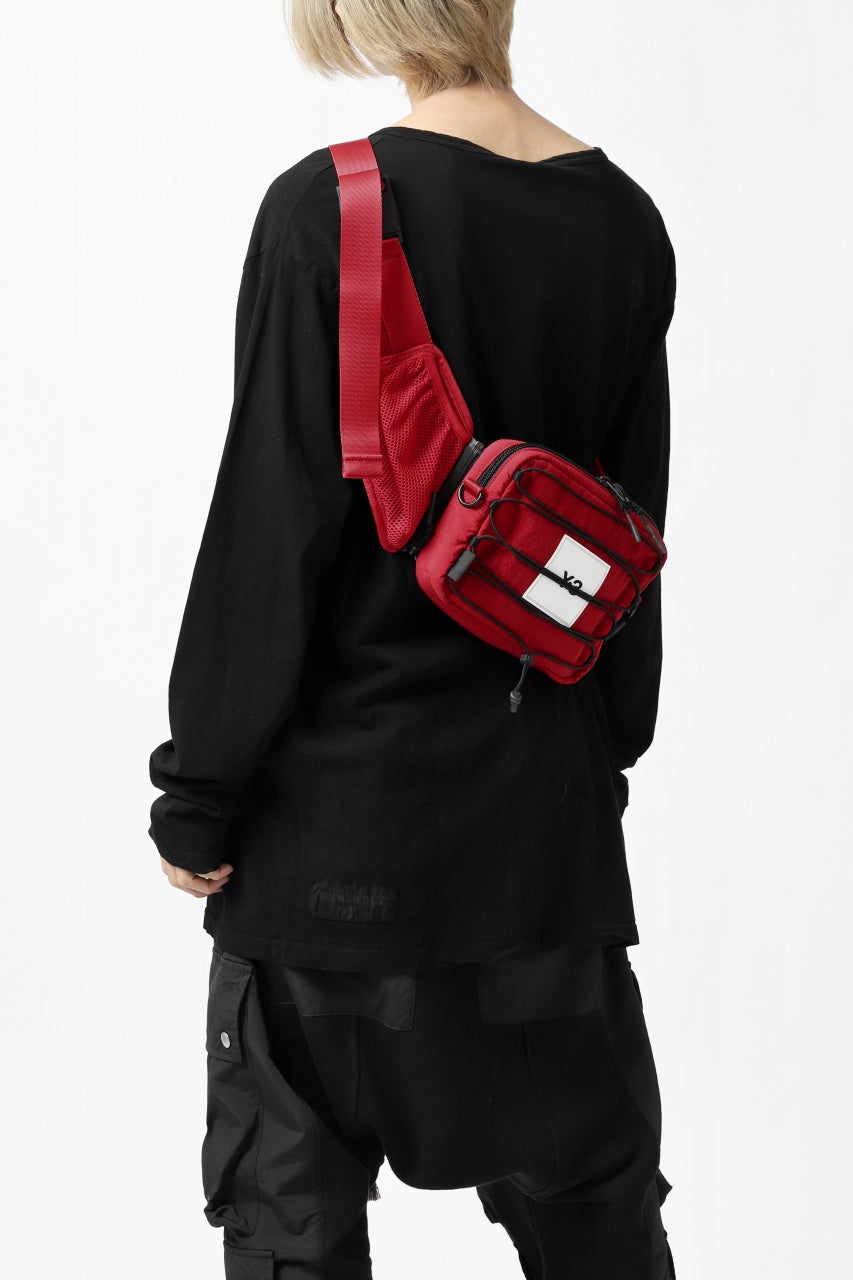 画像をギャラリービューアに読み込む, Y-3 Yohji Yamamoto 3WAY SLING BAG / CORDURA® NYLON (SCARLET)