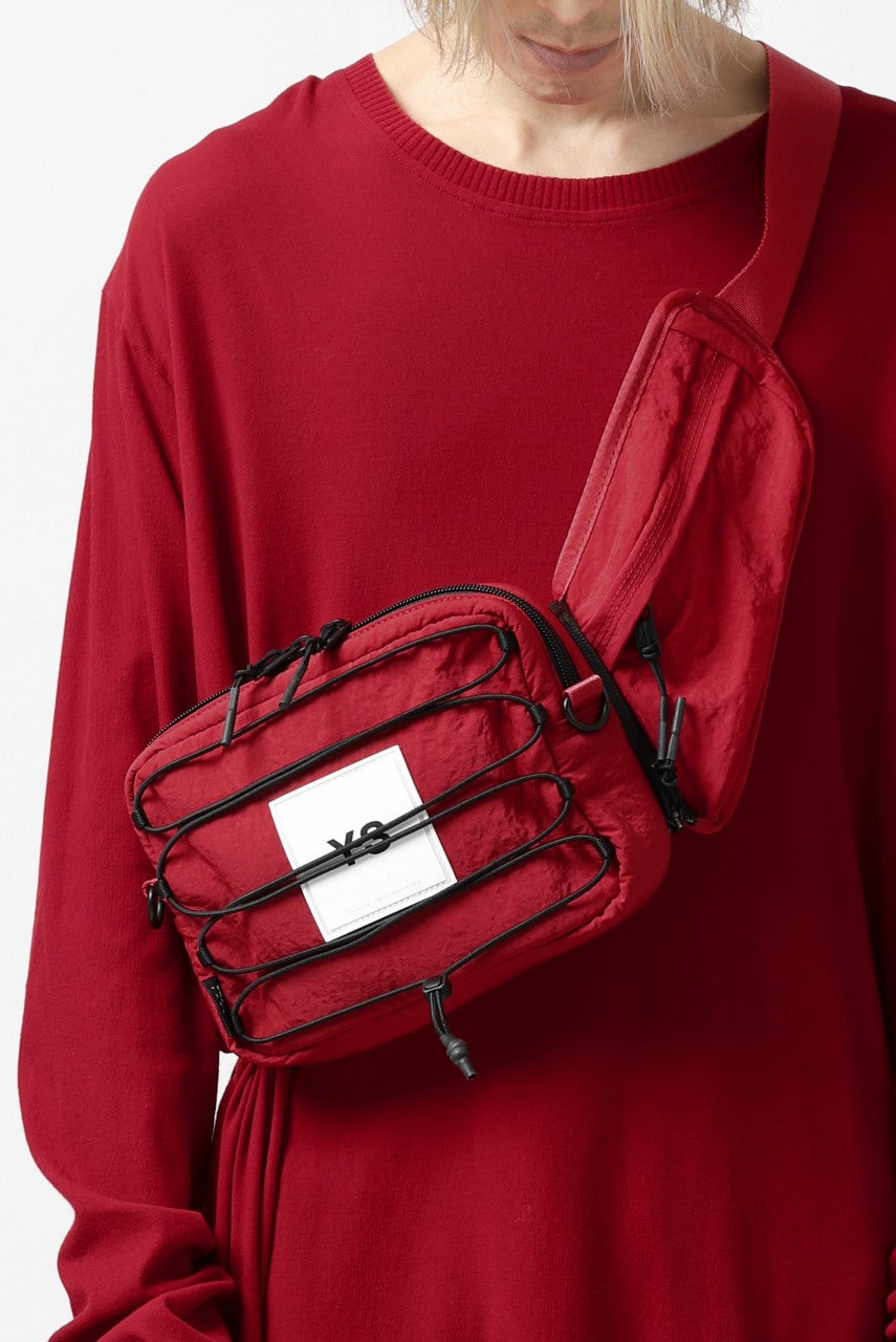 画像をギャラリービューアに読み込む, Y-3 Yohji Yamamoto 3WAY SLING BAG / CORDURA® NYLON (SCARLET)
