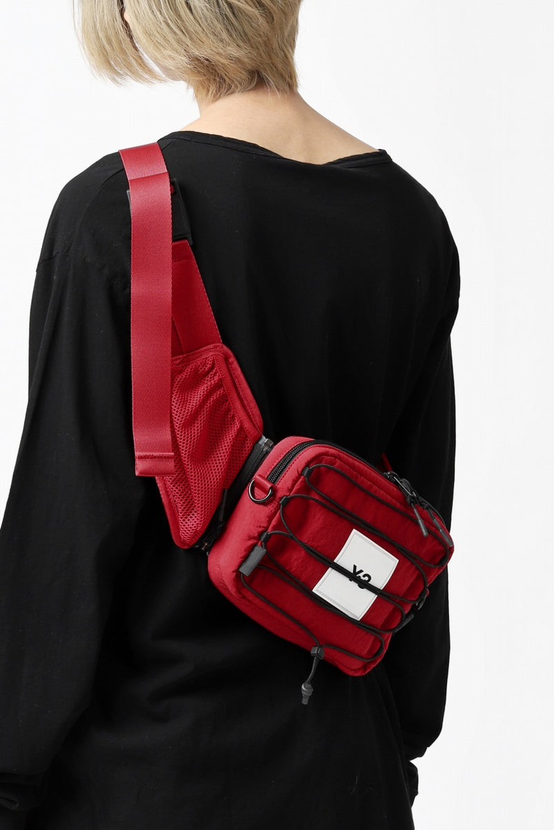 Y-3 Yohji Yamamoto 3WAY SLING BAG / CORDURA® NYLON (SCARLET)の商品ページ | ワイスリー  ヨージヤマモトの公式通販 - LOOM OSAKA