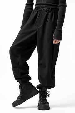 画像をギャラリービューアに読み込む, Y-3 Yohji Yamamoto CLASSIC CARGO PANTS / WOOL FLANNEL (BLACK)