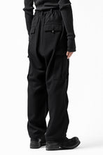 画像をギャラリービューアに読み込む, Y-3 Yohji Yamamoto CLASSIC CARGO PANTS / WOOL FLANNEL (BLACK)