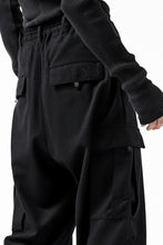 画像をギャラリービューアに読み込む, Y-3 Yohji Yamamoto CLASSIC CARGO PANTS / WOOL FLANNEL (BLACK)