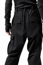 画像をギャラリービューアに読み込む, Y-3 Yohji Yamamoto CLASSIC CARGO PANTS / WOOL FLANNEL (BLACK)