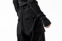 画像をギャラリービューアに読み込む, Y-3 Yohji Yamamoto CLASSIC CARGO PANTS / WOOL FLANNEL (BLACK)
