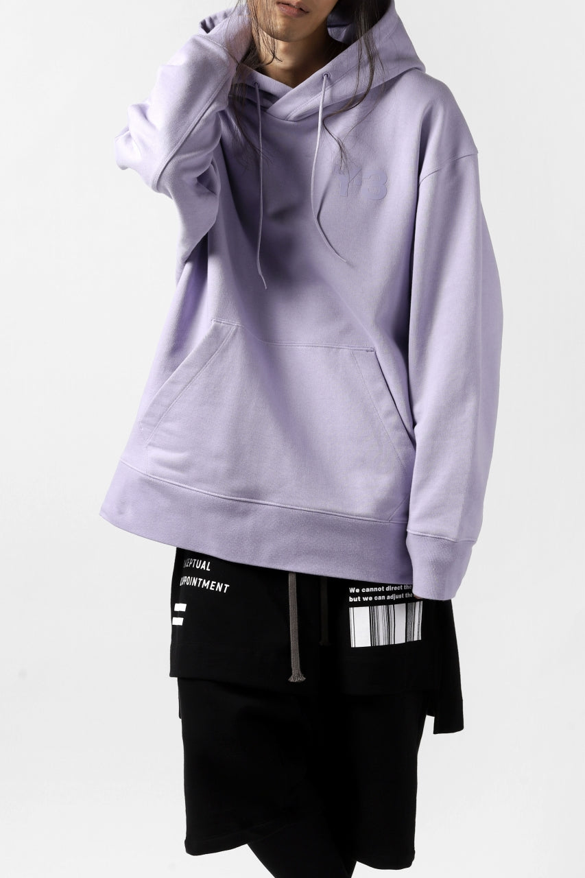 画像をギャラリービューアに読み込む, Y-3 Yohji Yamamoto CLASSIC CHEST LOGO HOODIE PARKA / FRENCH TERRY (ESPOIR)