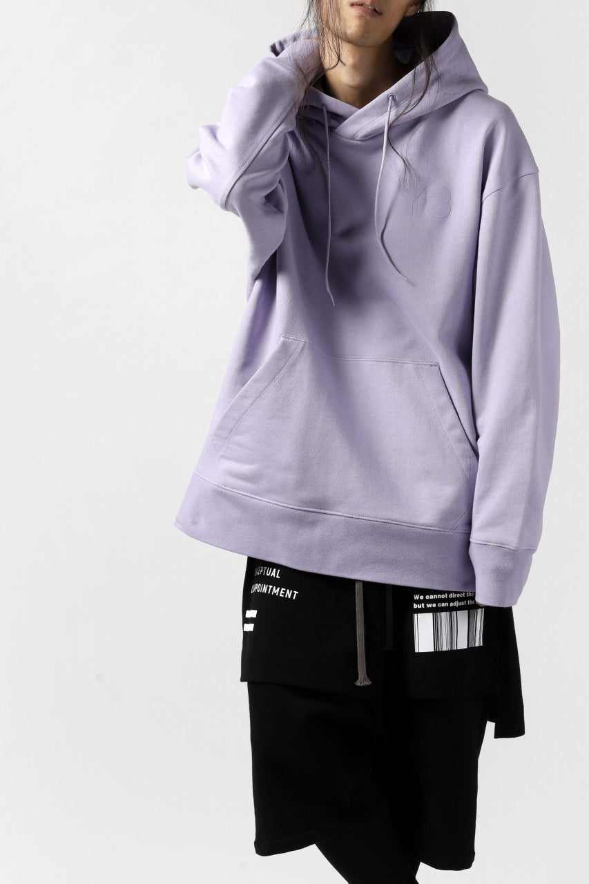 画像をギャラリービューアに読み込む, Y-3 Yohji Yamamoto CLASSIC CHEST LOGO HOODIE PARKA / FRENCH TERRY (ESPOIR)