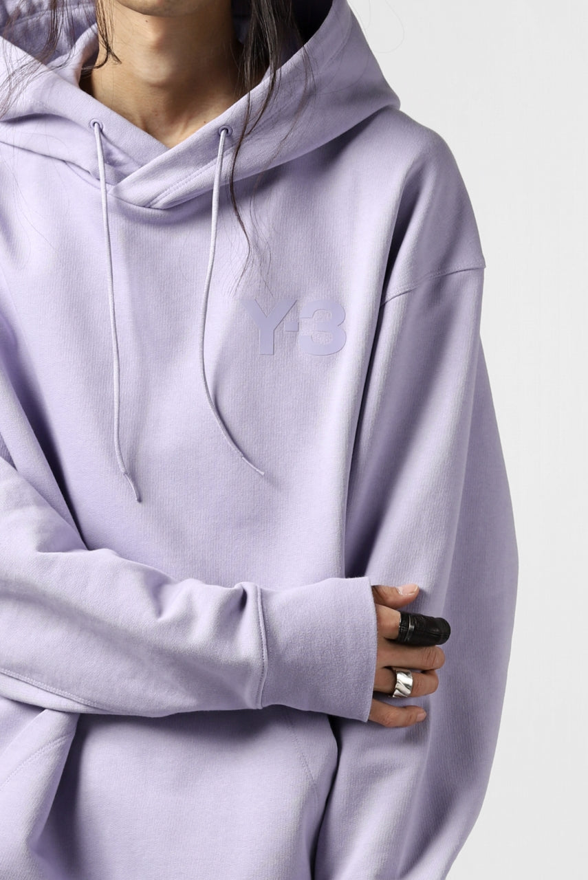 画像をギャラリービューアに読み込む, Y-3 Yohji Yamamoto CLASSIC CHEST LOGO HOODIE PARKA / FRENCH TERRY (ESPOIR)