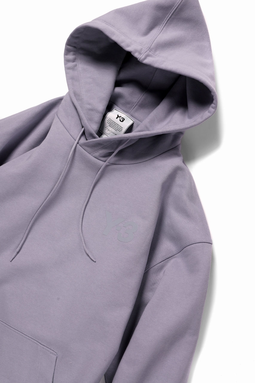 画像をギャラリービューアに読み込む, Y-3 Yohji Yamamoto CLASSIC CHEST LOGO HOODIE PARKA / FRENCH TERRY (ESPOIR)