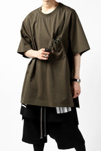 Load image into Gallery viewer, Y-3 Yohji Yamamoto STRINGS POCKET TEE / PAPER JERSEY (KHAKI)