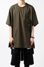 Load image into Gallery viewer, Y-3 Yohji Yamamoto STRINGS POCKET TEE / PAPER JERSEY (KHAKI)