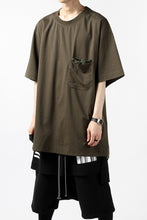 Load image into Gallery viewer, Y-3 Yohji Yamamoto STRINGS POCKET TEE / PAPER JERSEY (KHAKI)