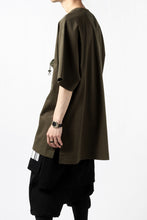 Load image into Gallery viewer, Y-3 Yohji Yamamoto STRINGS POCKET TEE / PAPER JERSEY (KHAKI)