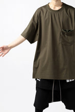 Load image into Gallery viewer, Y-3 Yohji Yamamoto STRINGS POCKET TEE / PAPER JERSEY (KHAKI)