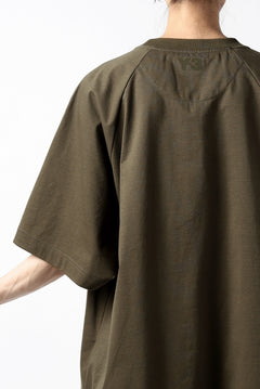 Load image into Gallery viewer, Y-3 Yohji Yamamoto STRINGS POCKET TEE / PAPER JERSEY (KHAKI)