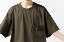 Load image into Gallery viewer, Y-3 Yohji Yamamoto STRINGS POCKET TEE / PAPER JERSEY (KHAKI)