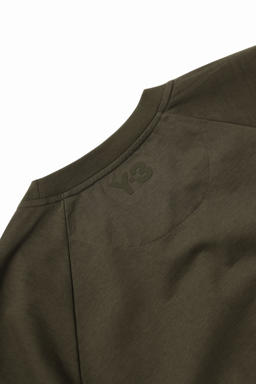 Load image into Gallery viewer, Y-3 Yohji Yamamoto STRINGS POCKET TEE / PAPER JERSEY (KHAKI)