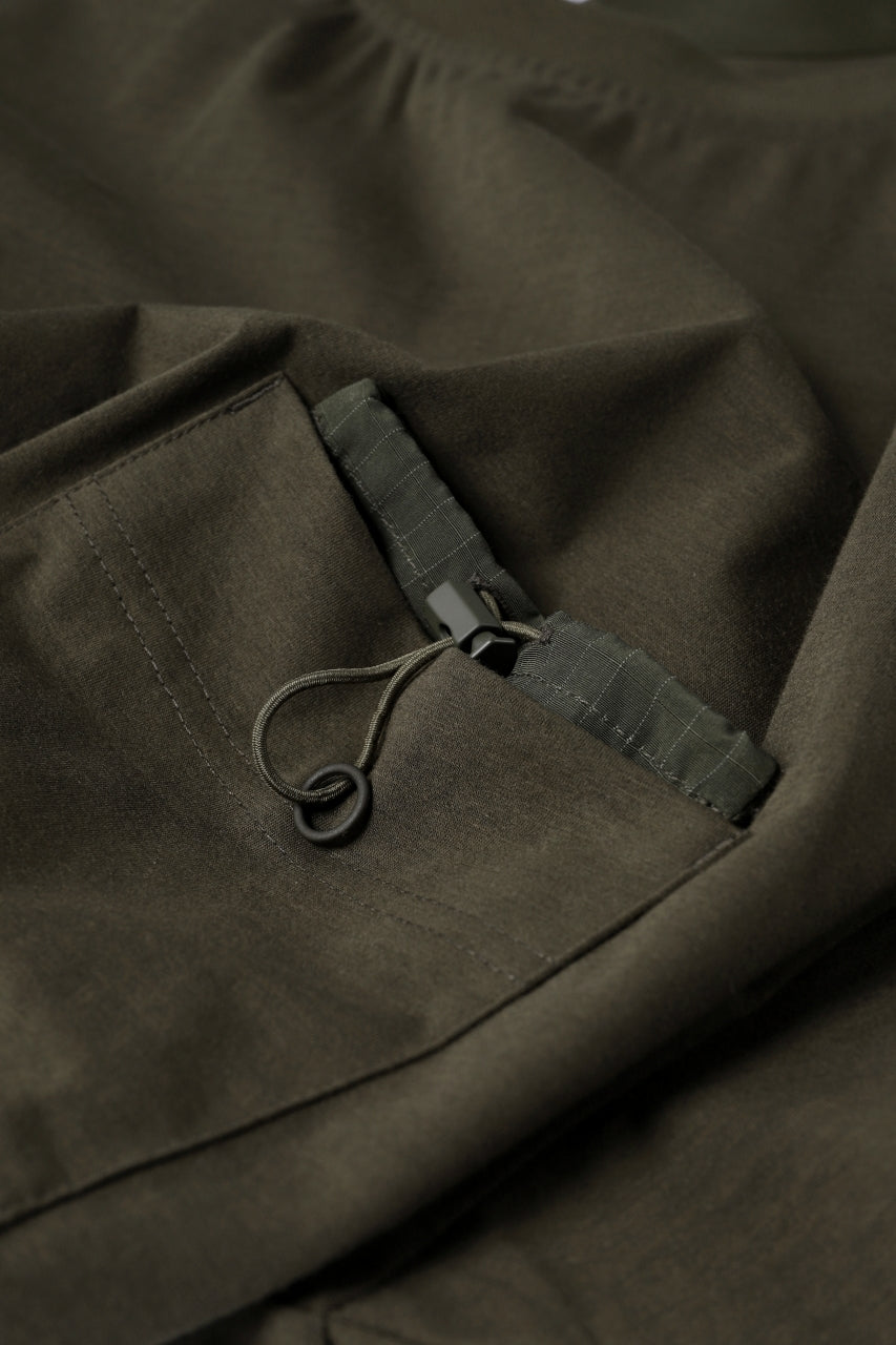 Load image into Gallery viewer, Y-3 Yohji Yamamoto STRINGS POCKET TEE / PAPER JERSEY (KHAKI)