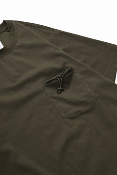 Load image into Gallery viewer, Y-3 Yohji Yamamoto STRINGS POCKET TEE / PAPER JERSEY (KHAKI)