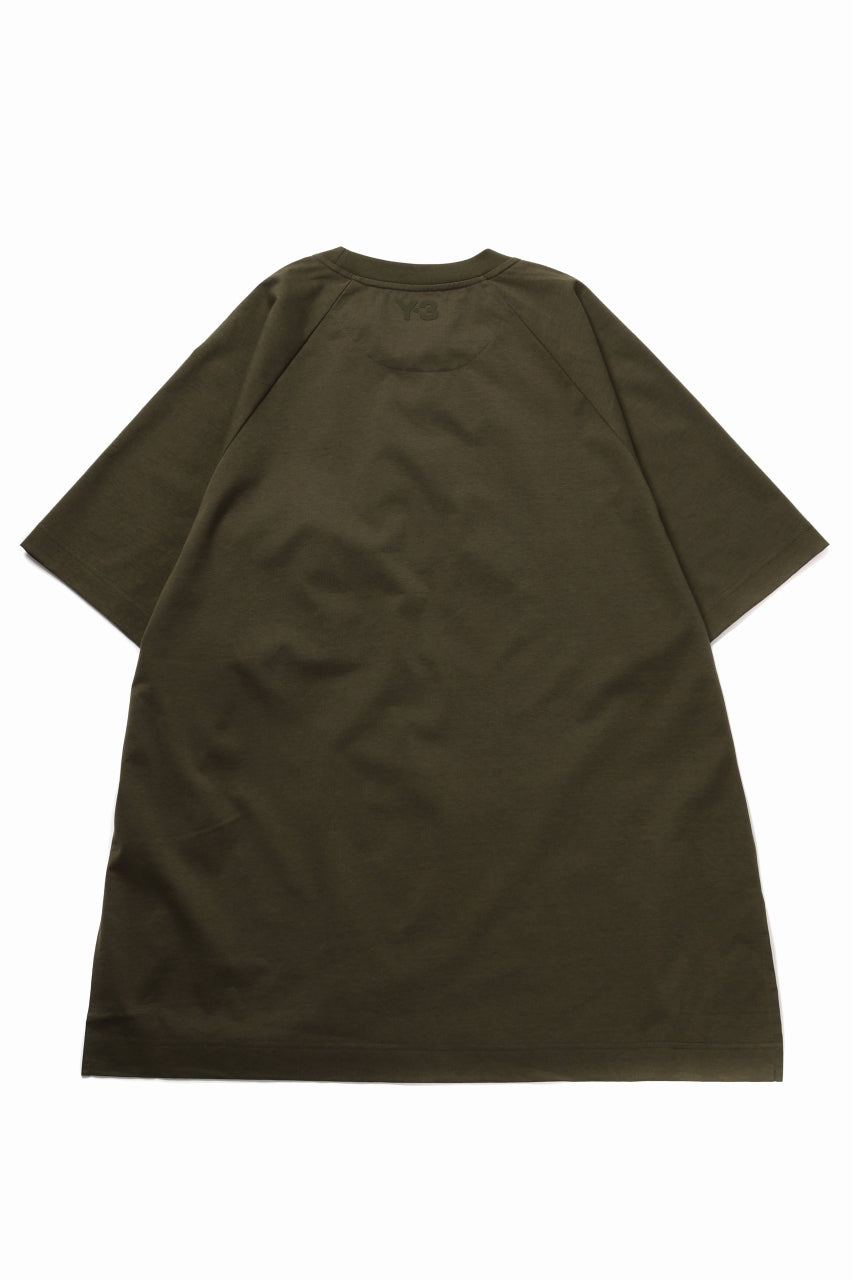 Load image into Gallery viewer, Y-3 Yohji Yamamoto STRINGS POCKET TEE / PAPER JERSEY (KHAKI)