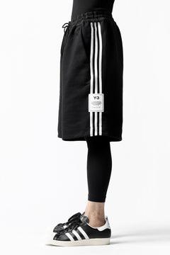 画像をギャラリービューアに読み込む, Y-3 Yohji Yamamoto 3-STP SHORTS / FRENCH TERRY (BLACK)