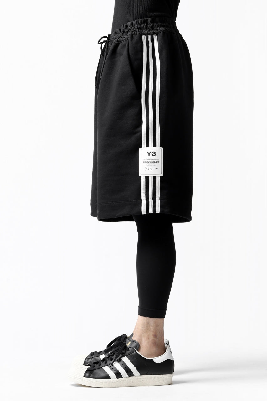 画像をギャラリービューアに読み込む, Y-3 Yohji Yamamoto 3-STP SHORTS / FRENCH TERRY (BLACK)