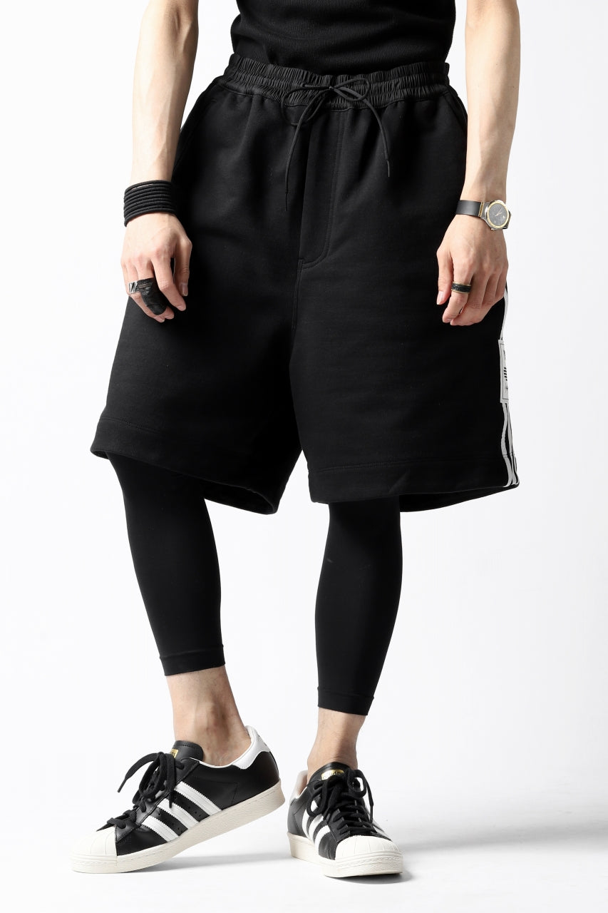 画像をギャラリービューアに読み込む, Y-3 Yohji Yamamoto 3-STP SHORTS / FRENCH TERRY (BLACK)