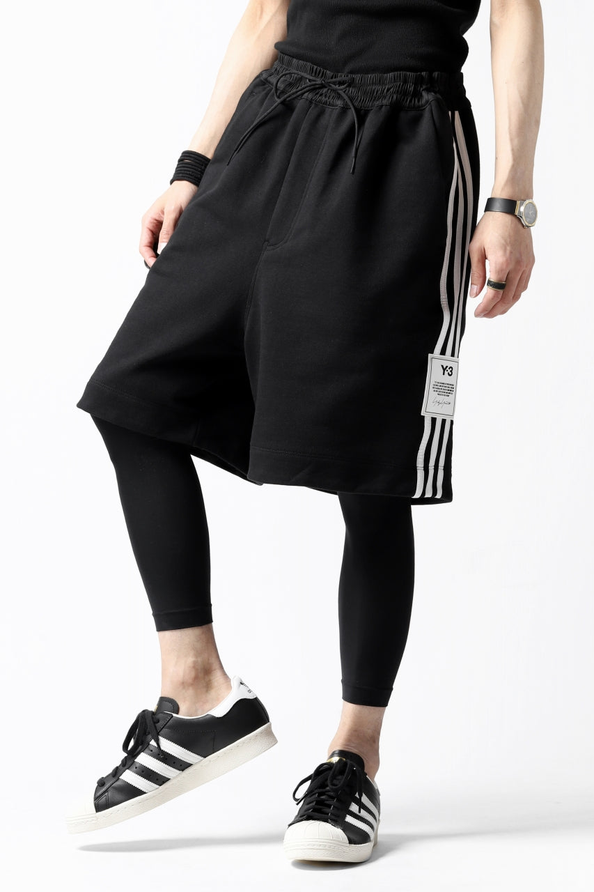 画像をギャラリービューアに読み込む, Y-3 Yohji Yamamoto 3-STP SHORTS / FRENCH TERRY (BLACK)