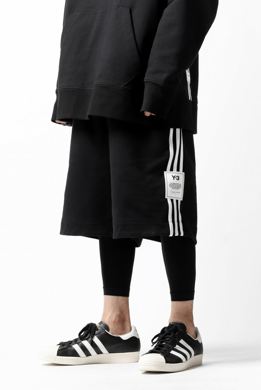 画像をギャラリービューアに読み込む, Y-3 Yohji Yamamoto 3-STP SHORTS / FRENCH TERRY (BLACK)