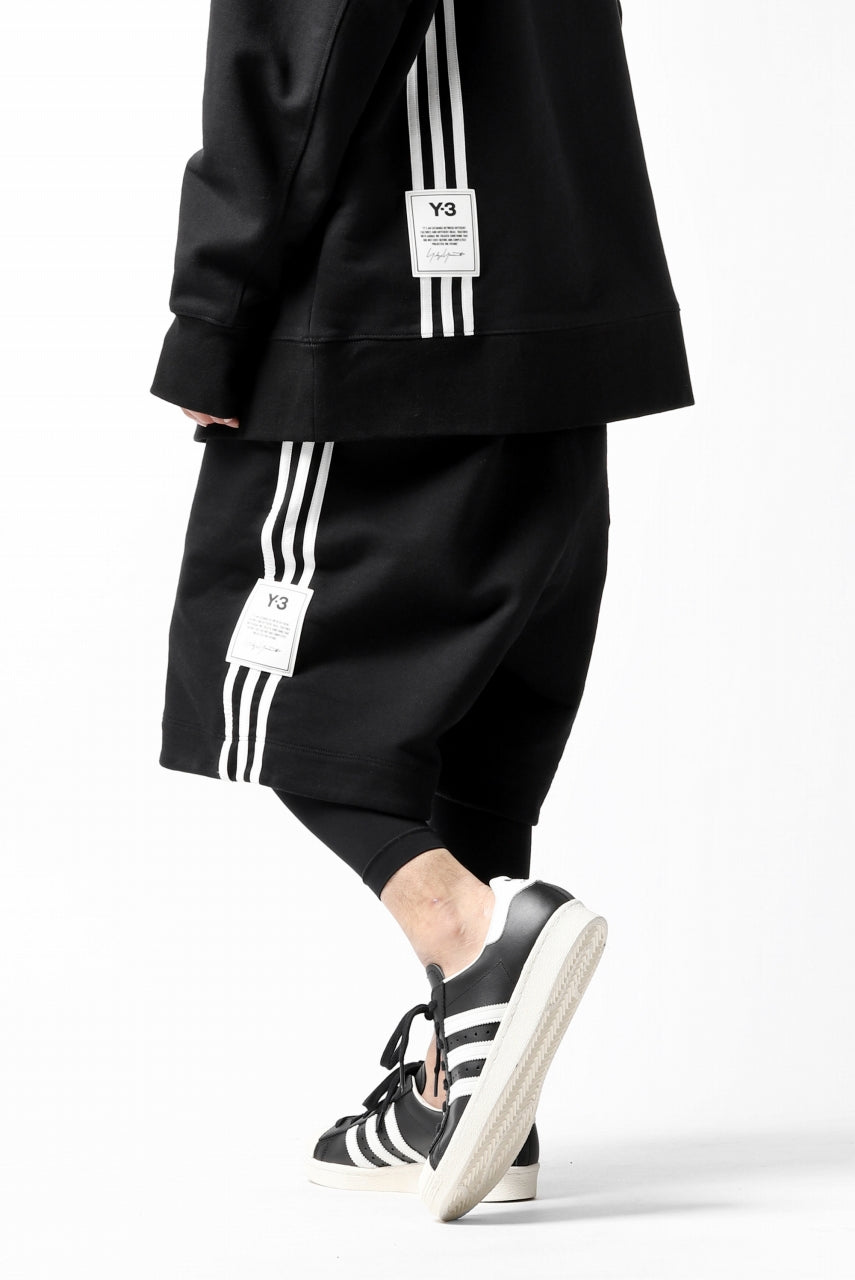 画像をギャラリービューアに読み込む, Y-3 Yohji Yamamoto 3-STP SHORTS / FRENCH TERRY (BLACK)