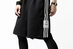 画像をギャラリービューアに読み込む, Y-3 Yohji Yamamoto 3-STP SHORTS / FRENCH TERRY (BLACK)