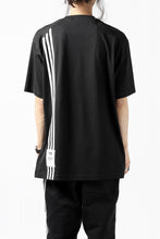 画像をギャラリービューアに読み込む, Y-3 Yohji Yamamoto 3-STP SHORT SLEEVE TEE / COTTON JERSEY (BLACK)
