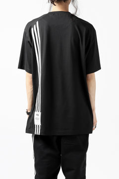 画像をギャラリービューアに読み込む, Y-3 Yohji Yamamoto 3-STP SHORT SLEEVE TEE / COTTON JERSEY (BLACK)