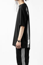 画像をギャラリービューアに読み込む, Y-3 Yohji Yamamoto 3-STP SHORT SLEEVE TEE / COTTON JERSEY (BLACK)