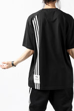 画像をギャラリービューアに読み込む, Y-3 Yohji Yamamoto 3-STP SHORT SLEEVE TEE / COTTON JERSEY (BLACK)