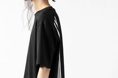 画像をギャラリービューアに読み込む, Y-3 Yohji Yamamoto 3-STP SHORT SLEEVE TEE / COTTON JERSEY (BLACK)