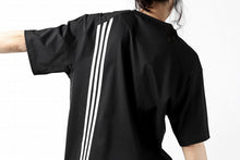 画像をギャラリービューアに読み込む, Y-3 Yohji Yamamoto 3-STP SHORT SLEEVE TEE / COTTON JERSEY (BLACK)