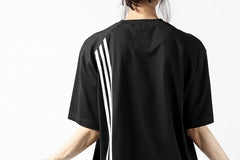 画像をギャラリービューアに読み込む, Y-3 Yohji Yamamoto 3-STP SHORT SLEEVE TEE / COTTON JERSEY (BLACK)