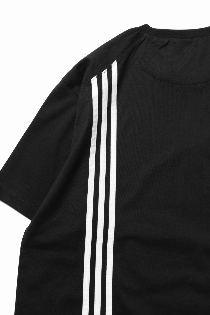 画像をギャラリービューアに読み込む, Y-3 Yohji Yamamoto 3-STP SHORT SLEEVE TEE / COTTON JERSEY (BLACK)