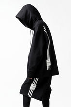 画像をギャラリービューアに読み込む, Y-3 Yohji Yamamoto 3-STP HOODIE PARKA / FRENCH TERRY (BLACK)