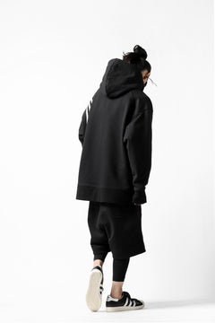 画像をギャラリービューアに読み込む, Y-3 Yohji Yamamoto 3-STP HOODIE PARKA / FRENCH TERRY (BLACK)
