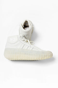 画像をギャラリービューアに読み込む, Y-3 Yohji Yamamoto GR.1P HIGH-CUT SNEAKERS (WHITE)