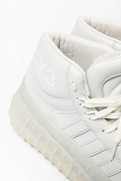 画像をギャラリービューアに読み込む, Y-3 Yohji Yamamoto GR.1P HIGH-CUT SNEAKERS (WHITE)