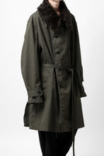 Load image into Gallery viewer, Y's BANG ON! No.186 SEMI DOUBLE HALF COAT / T/C TWILL (KHAKI)