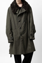 Load image into Gallery viewer, Y's BANG ON! No.186 SEMI DOUBLE HALF COAT / T/C TWILL (KHAKI)