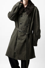 Load image into Gallery viewer, Y's BANG ON! No.186 SEMI DOUBLE HALF COAT / T/C TWILL (KHAKI)
