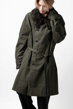 Load image into Gallery viewer, Y's BANG ON! No.186 SEMI DOUBLE HALF COAT / T/C TWILL (KHAKI)