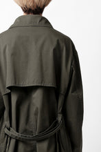 Load image into Gallery viewer, Y's BANG ON! No.186 SEMI DOUBLE HALF COAT / T/C TWILL (KHAKI)