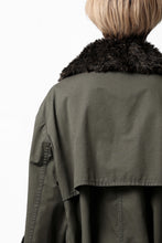 Load image into Gallery viewer, Y's BANG ON! No.186 SEMI DOUBLE HALF COAT / T/C TWILL (KHAKI)