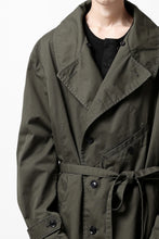 Load image into Gallery viewer, Y's BANG ON! No.186 SEMI DOUBLE HALF COAT / T/C TWILL (KHAKI)